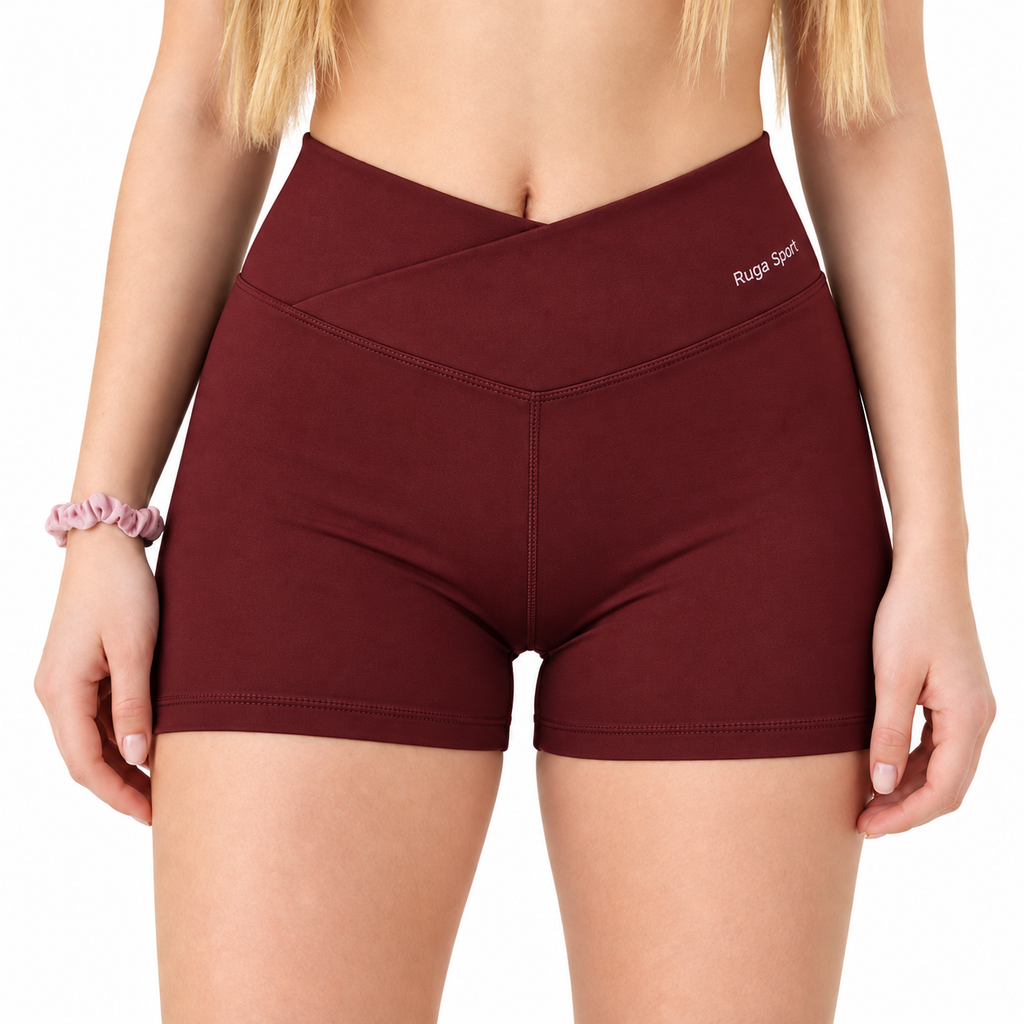 Leggin Short Bordeaux